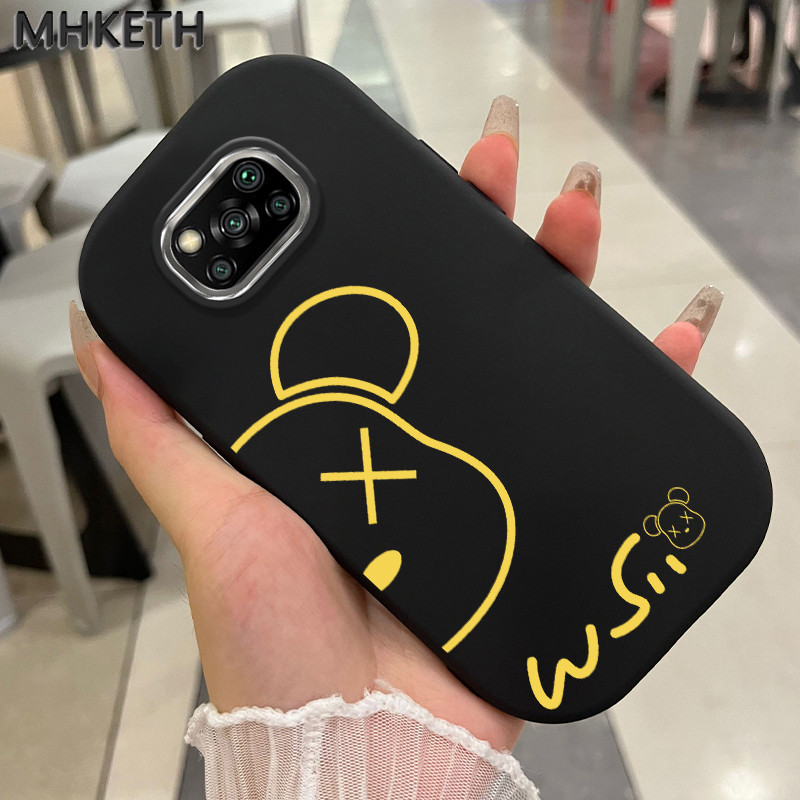 MHKETH เคสสำหรับ Xiaomi POCO X3 Pro X3 NFC F3 13T Pro เคสโทรศัพท์เรียบง่าย