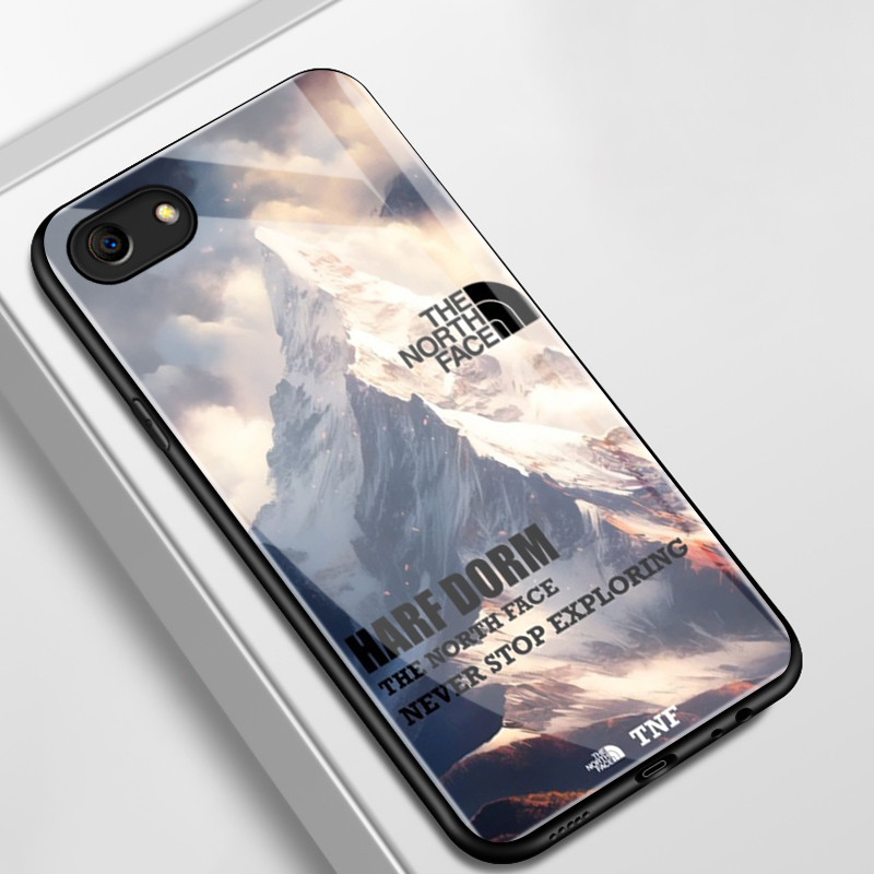 เคสสำหรับ OPPO A83 2018 A1 2018 เคสโทรศัพท์ยอดเขาเปลือกแก้วกันกระแทก