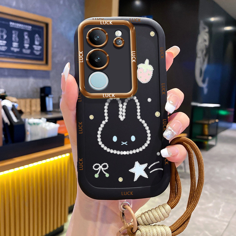 เคส VIVO V29 5G V29E 5G V29 Pro 5G น่ารักพร้อมเชือกเส้นเล็ก