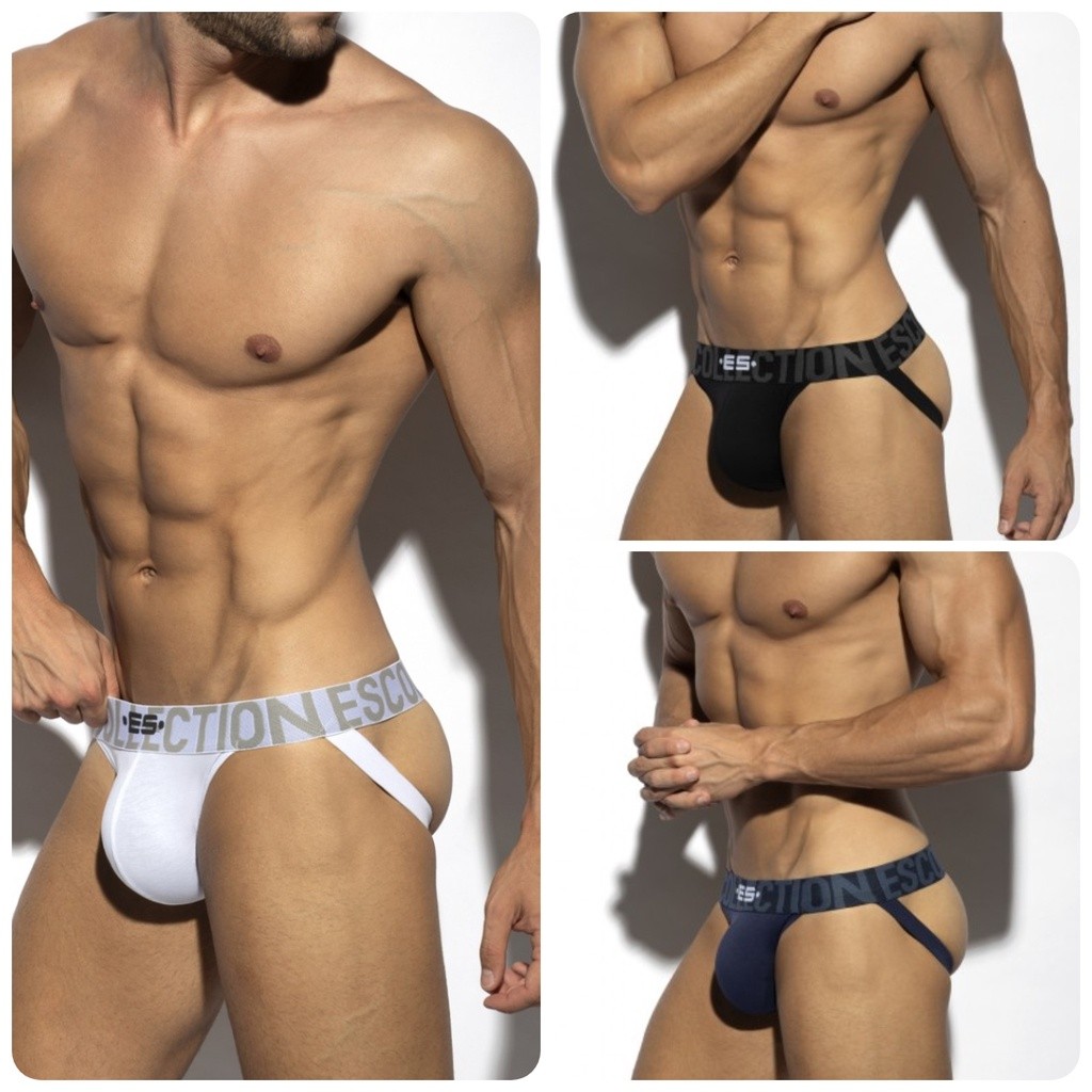 [ES Collection] UN489 7 DAYS 7 COLORS Classic Style Back Empty Briefs ES Sports