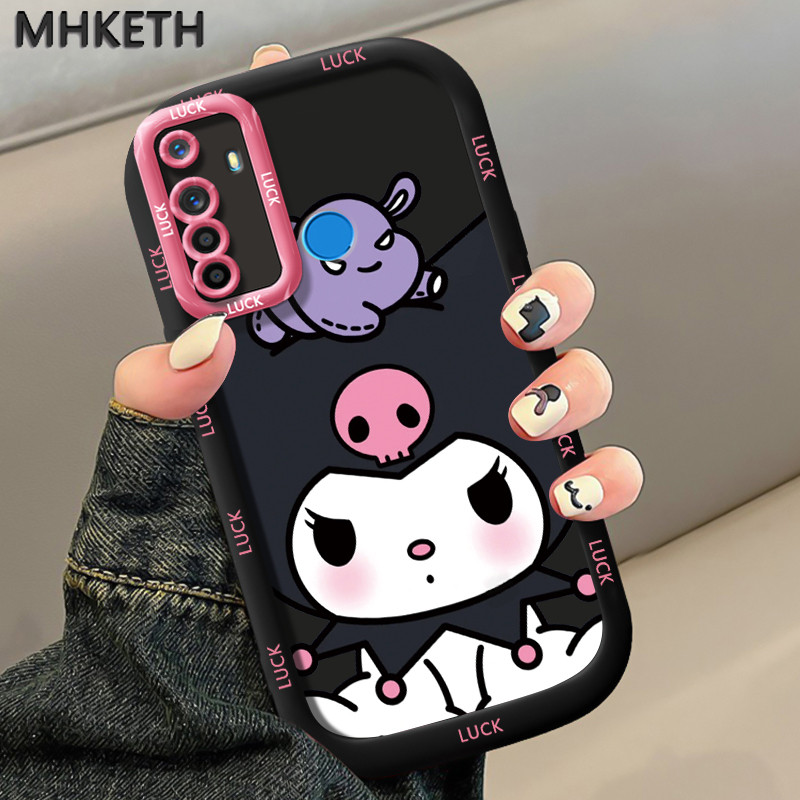 MHKETH เคสสำหรับ Realme 5 5i 5s 6i C3 C3i เคสโทรศัพท์ออกแบบการ์ตูนน่ารักหญิง