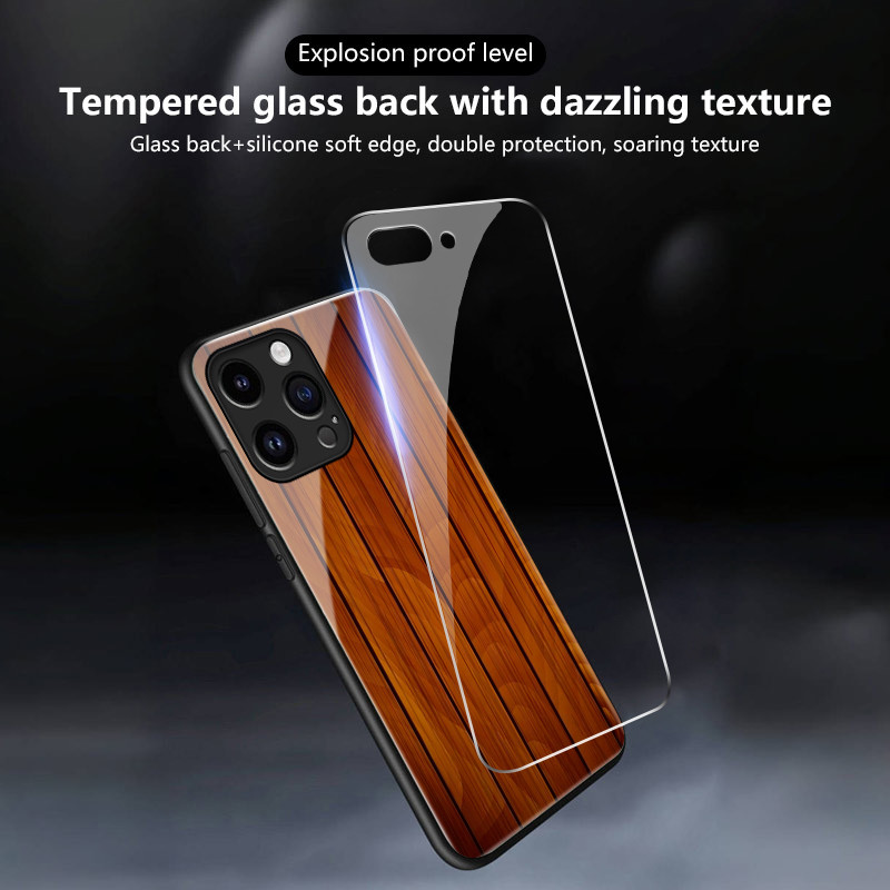 เคสสำหรับ Samsung A7 2018 เคสโทรศัพท์แบบใหม่สร้างสรรค์เปลือกแก้วกันกระแทก - รูปที่ 3