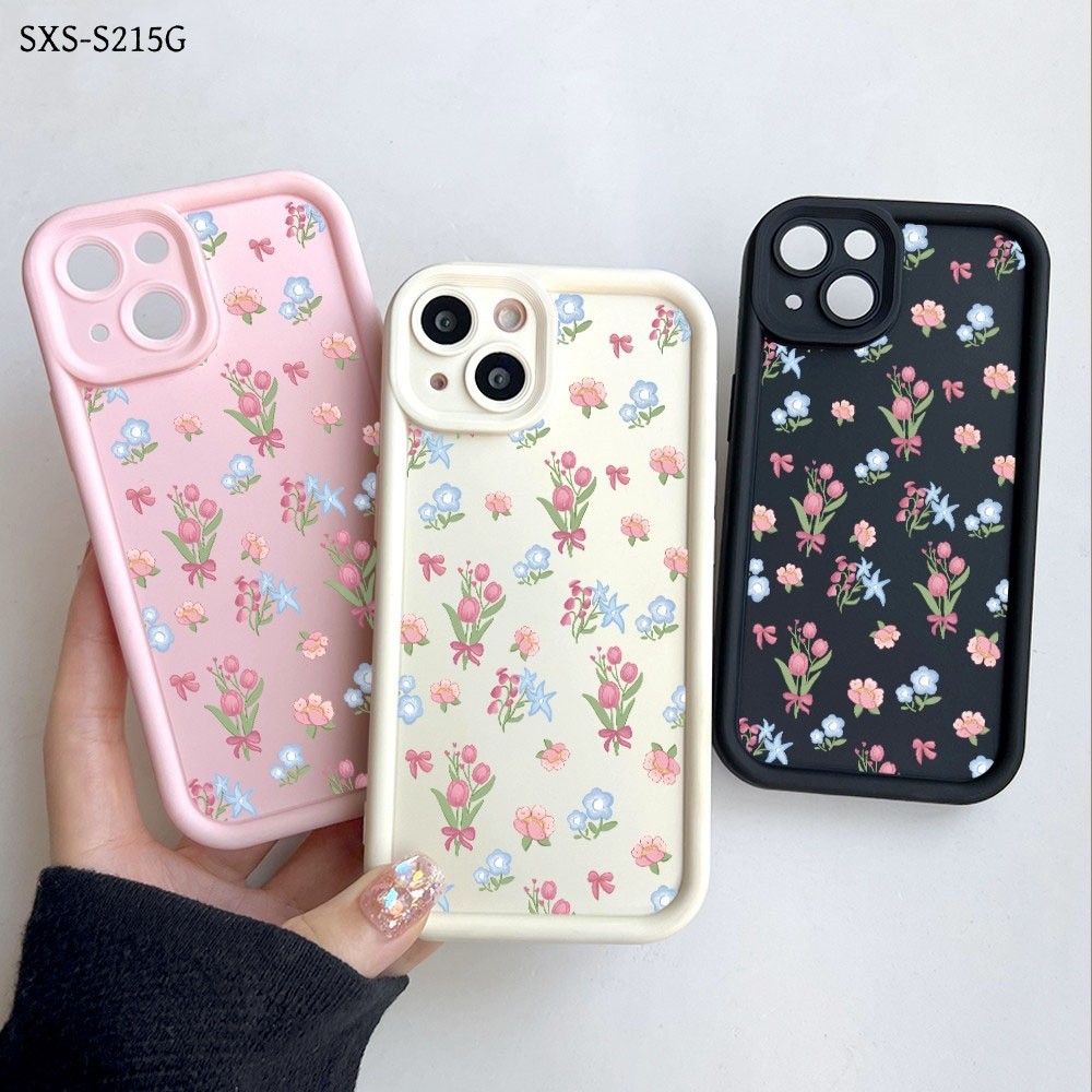 เคส For Samsung Galaxy S25 S24 S23 S22 S21 FE Plus Ultra เคสโทรศัพท์ เคสซัมซุง เคสนิ่ม ลายน่ารัก Silicone Phone Case JGS