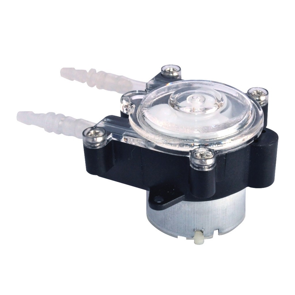 Peristaltic Pump Self Priming Aquarium Miniature Dosing สําหรับการทดลองการวิเคราะห์ชีวเคมี 12V