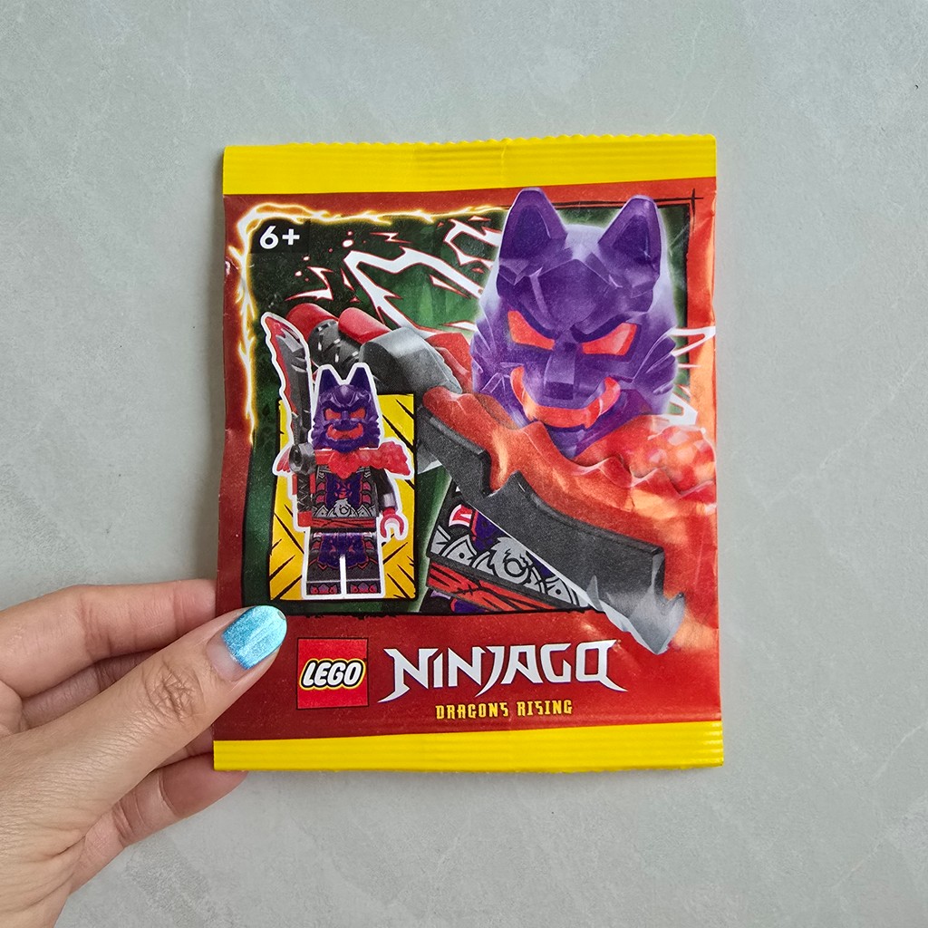 Ploybrick |instock| Wolf Mask General paper bag polybag  | Authentic 100% Ninjago