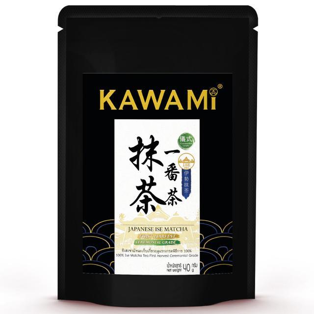 🌻 คาวามิอิเสะมัทฉะเกรดพิธีการ 40กรัม 🌈 8859479411013 🌴 Kawami Ise Matcha Ceremonial Grade 40g. 🍉 ของ