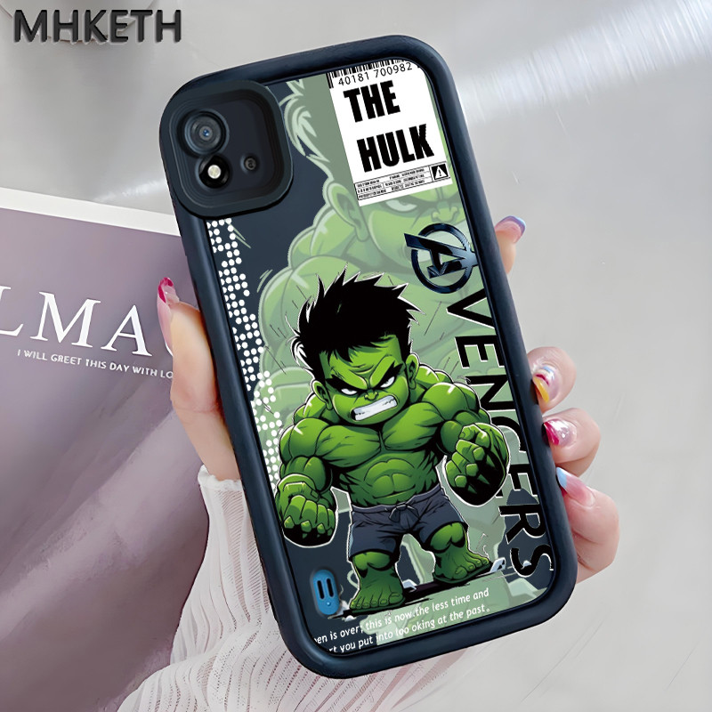 MHKETH เคสสำหรับ Realme C20 C20A C11 2021 Narzo 50I เคสโทรศัพท์ออกแบบการ์ตูนยอดนิยมรุ่น Q