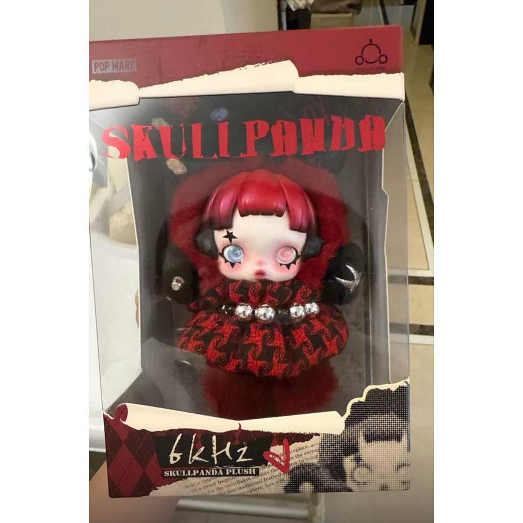 【Direct from Japan】POPMART SKULLPANDA 6khz รุ่นพิเศษสำหรับยุโรป Skull Panda【Japan Exclusive】