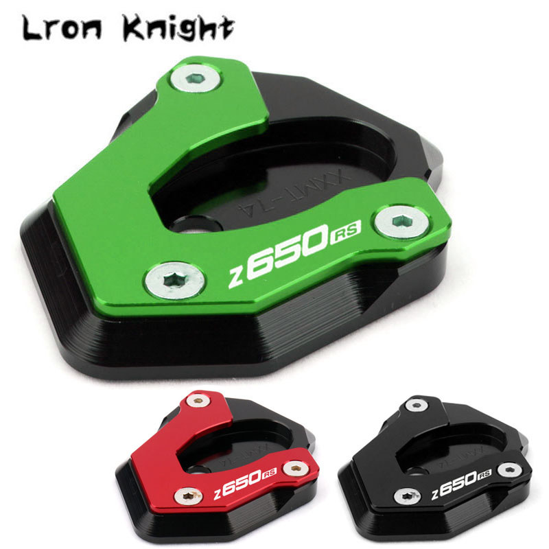 สําหรับ KAWASAKI Z650RS Z 650RS Z650 RS 2021 2022 รถจักรยานยนต์ CNC Kickstand Sidestand Stand Extens