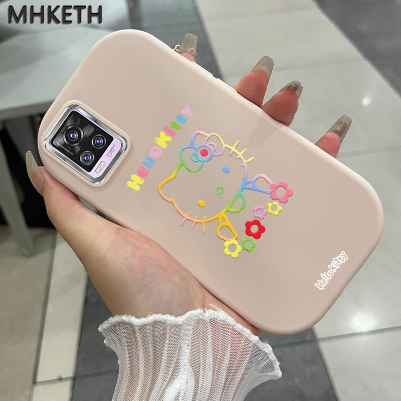 MHKETH เคสสำหรับ VIVO V20 Pro S7 เคสโทรศัพท์กันกระแทกซิลิโคนระดับไฮเอนด์ที่ได้รับการออกแบบน้อยที่สุด - รูปที่ 2