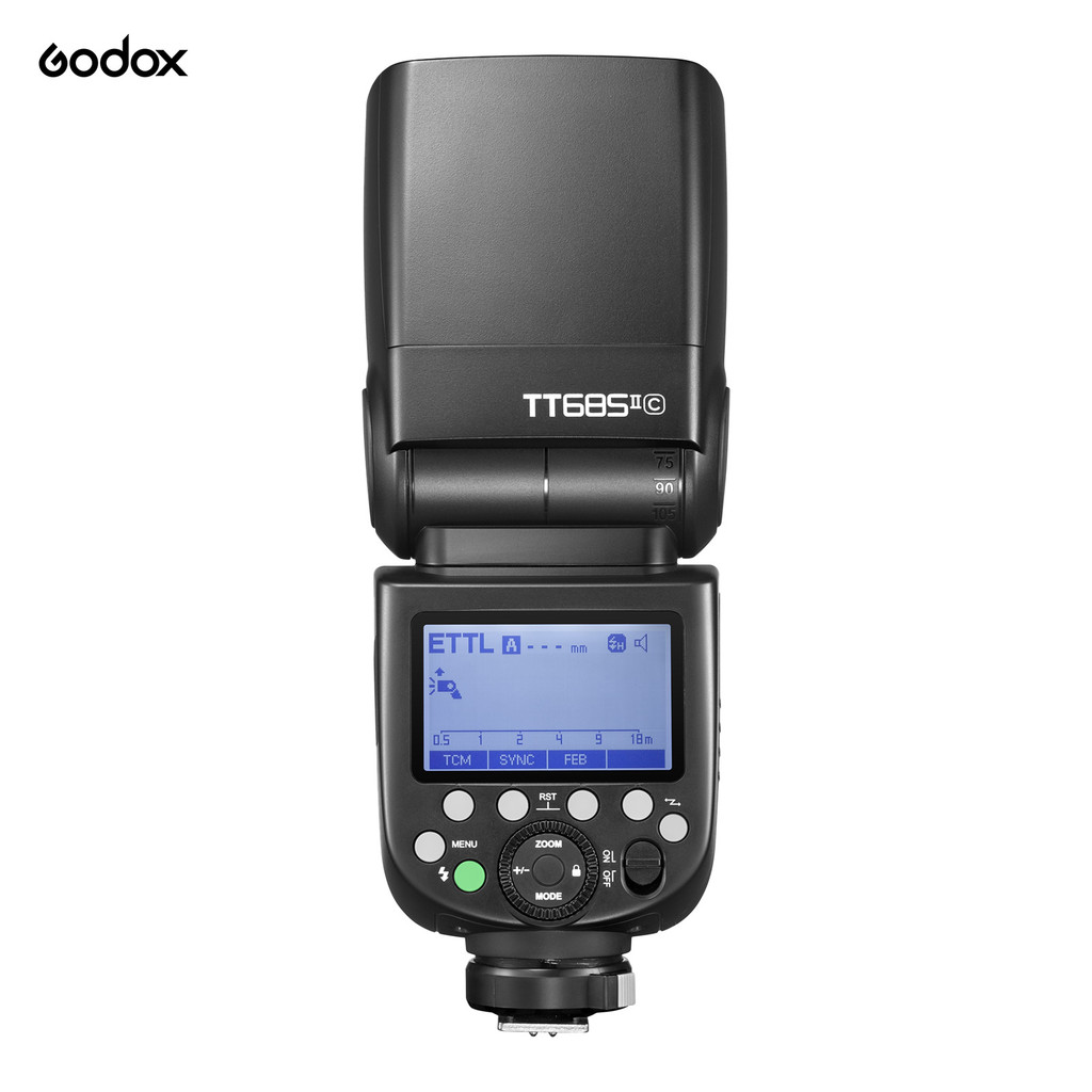 Godox Thinklite TT685IIC TTL On-Camera Speedlight 2.4G Wirelss X ระบบแฟลช GN60 ความเร็วสูง 1/8000s ส