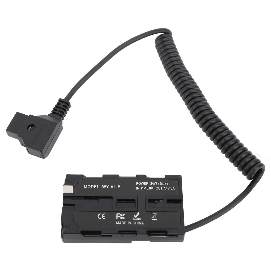 D Tap to NP F550 Dummy แบตเตอรี่ 37‐100 ซม.สายเคเบิลประสิทธิภาพสูงถอดรหัสเต็มรูปแบบสําหรับจอภาพกล้อง