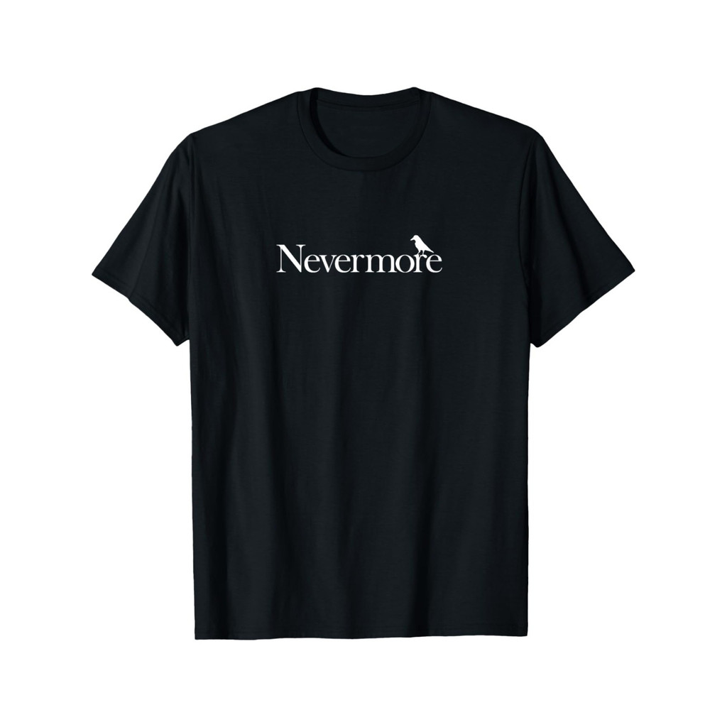 เสื้อยืด Ewhg Nevermore Edgar Allan Poe Raven เสื้อยืด
