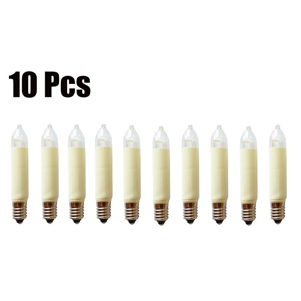 [SP-PLG] E10 LED ซ็อกเก็ตขนาดเล็ก 8-55V 0.1-0.2W ความยาว 65 มม. โคมไฟทดแทน