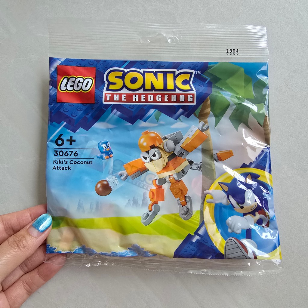 Ploybrick |instock| 30676 Kiki's Coconut Attack polybag  | Authentic 100% Sonic the Hedgehog