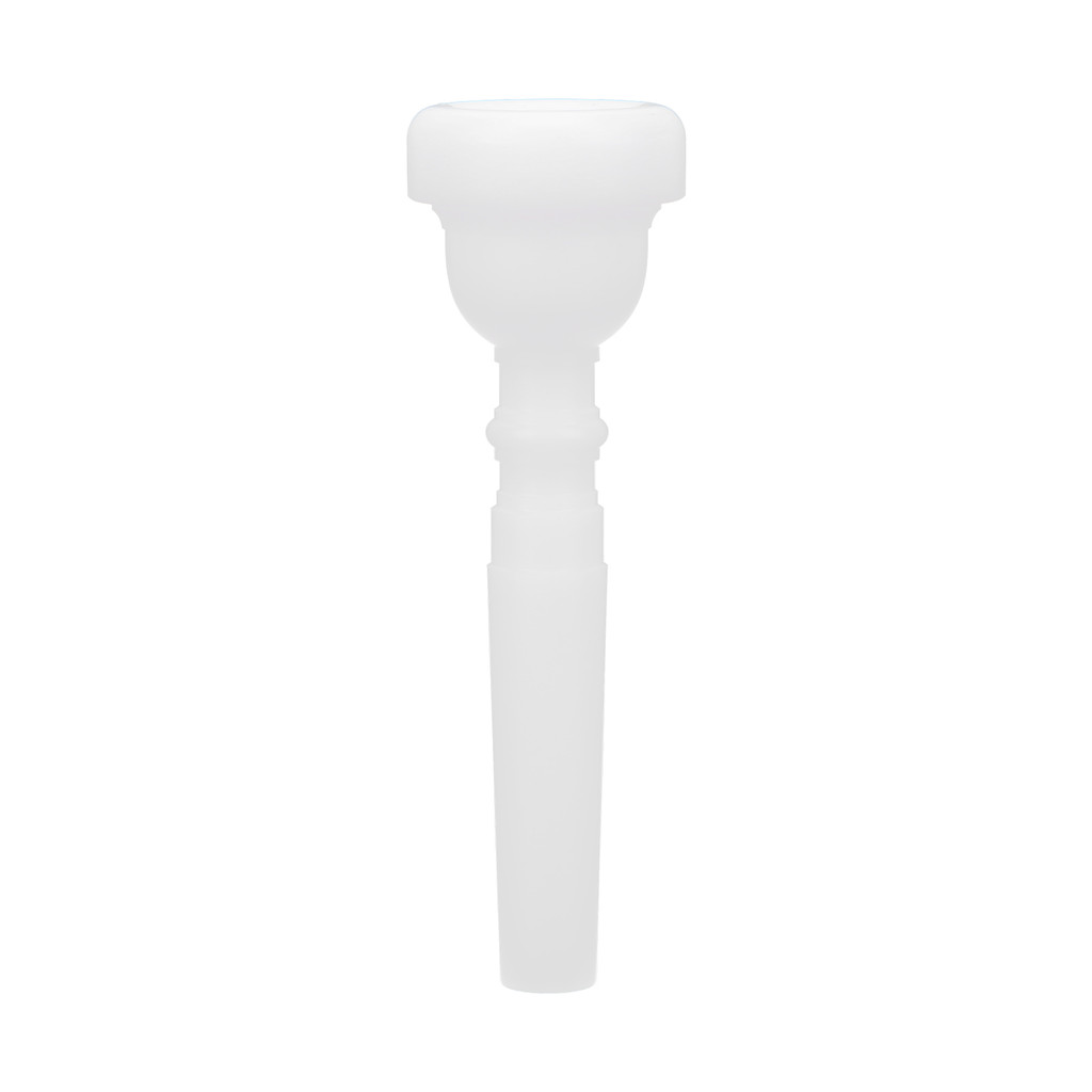 [YIB] MBAT ทรัมเป็ตปากเป่าแตรเล่นอุปกรณ์เครื่องมือลม ABS MT-21 สีขาว