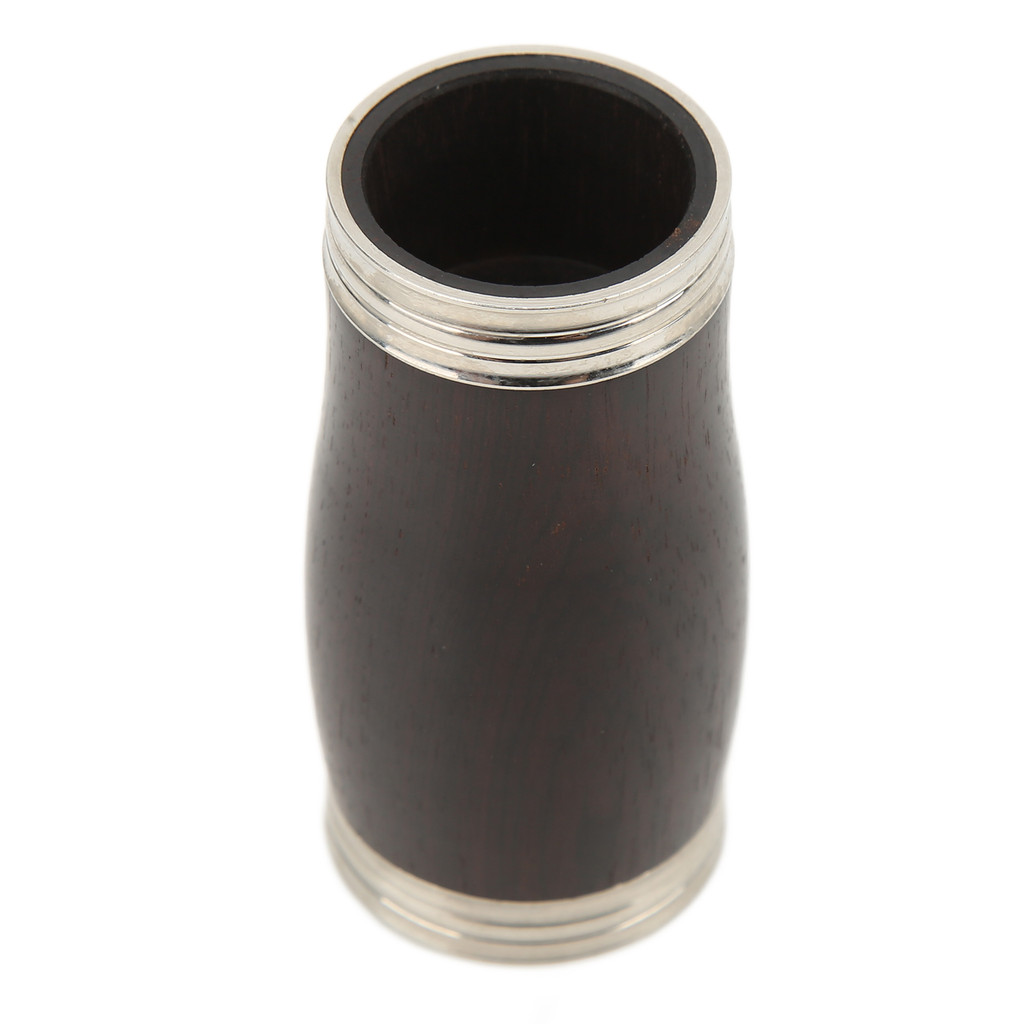 [YIB] Clarinet Barrel แหวนโลหะ Ebony สีดําเงิน Clarinetes อุปกรณ์ Part Pitch Pipe