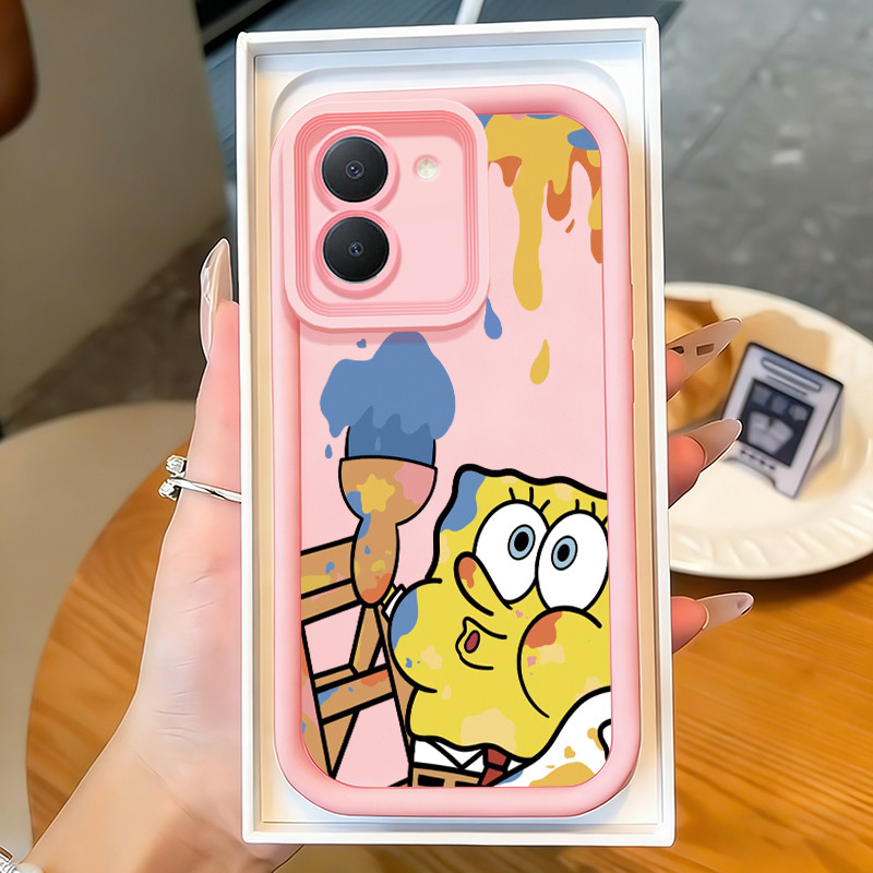 เคส Hp สําหรับ VIVO Y36 4G Y36 5G Y27 4G Y27 5G Y27s Y77T Y78 5G Y78 Plus 5G กรณีจิตรกรฟองน้ํารูปแบบ