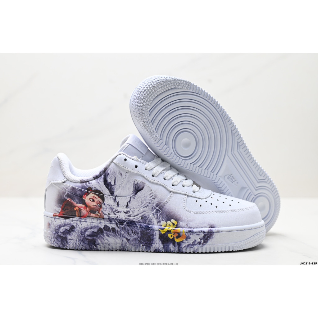 < 07 Low-Top All-Match Casual Sports รองเท้าผ้าใบ Force 1 Item No.: CW76190-3696cm Size: 36-45