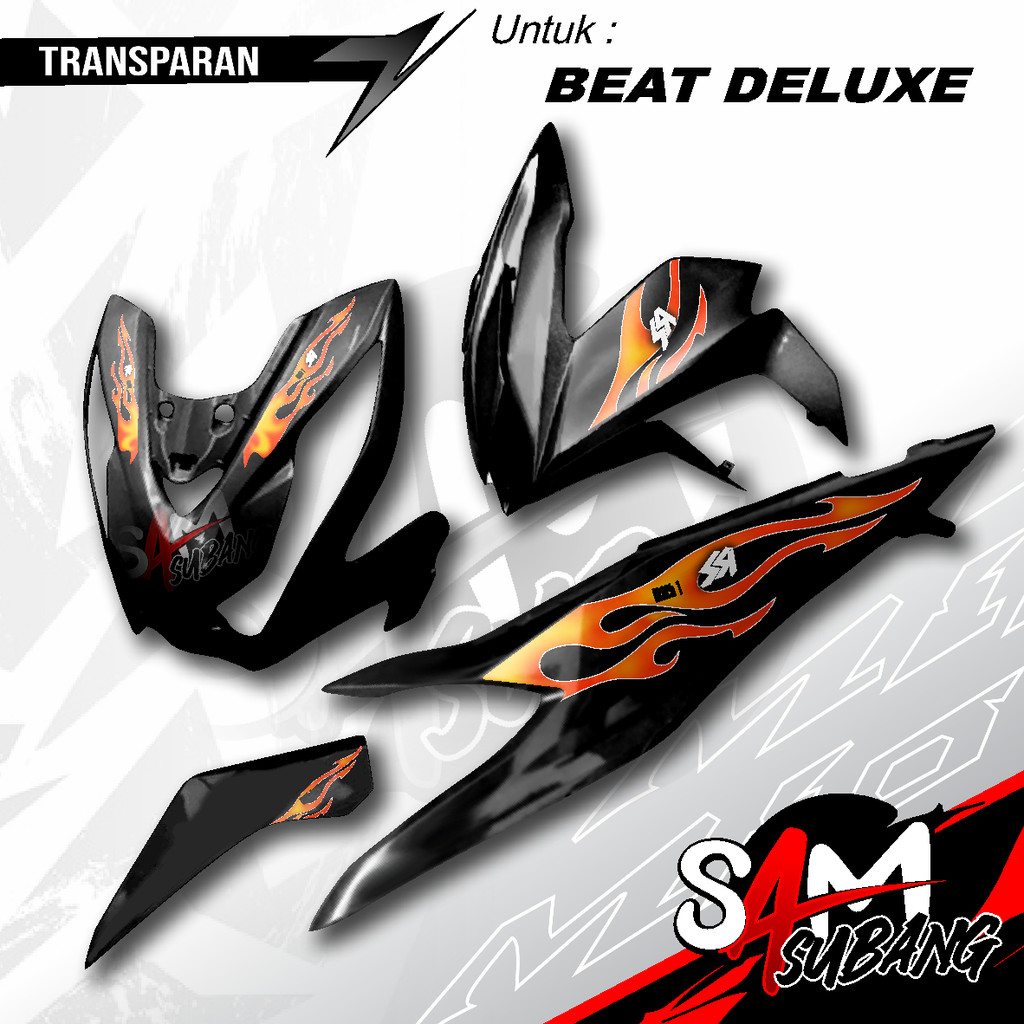 Striping Beat Deluxe 2022 Livery Api Razors อยากได้โปร่งใสที่สุด