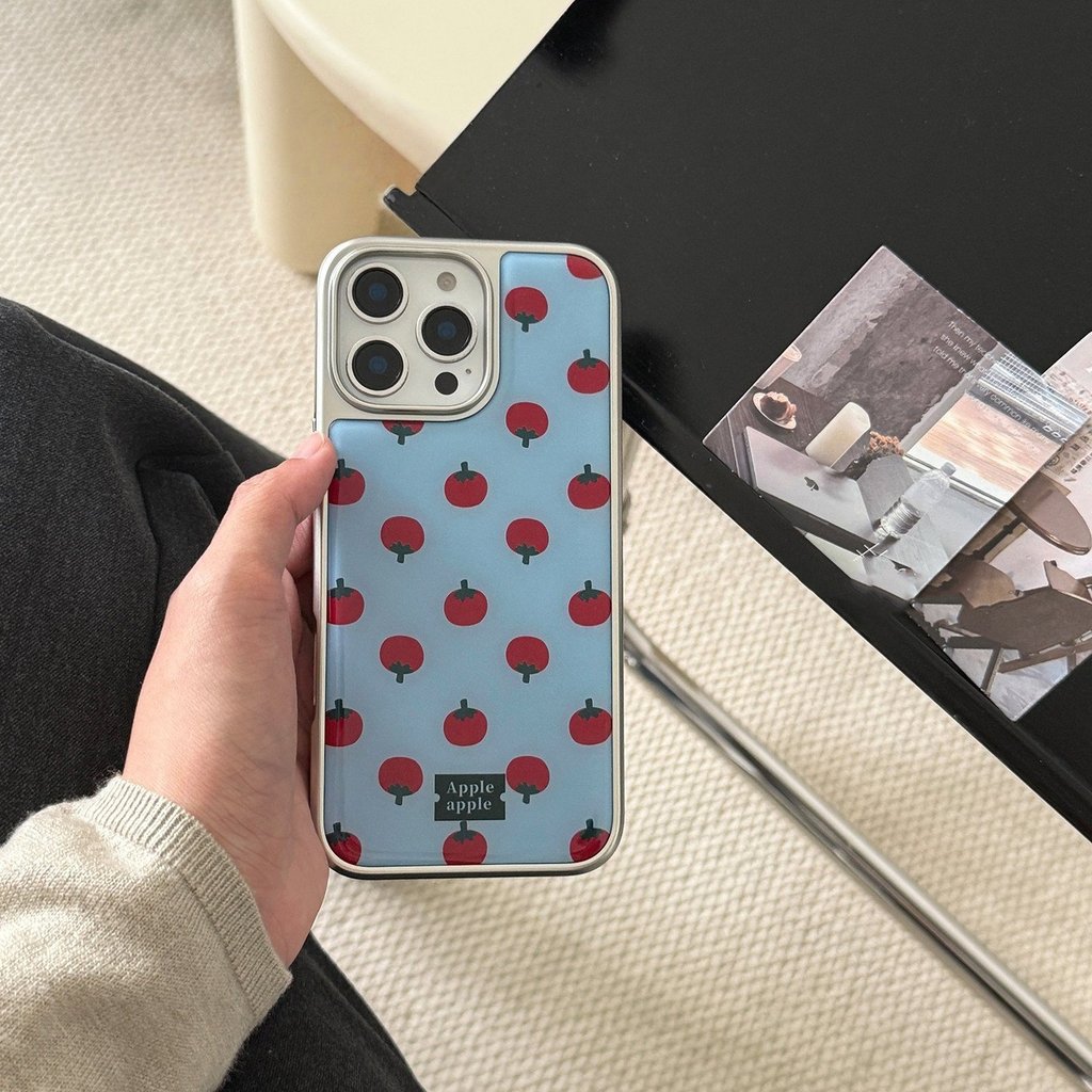 DD283 สําหรับ iPhone 17 Pro Max Air 16 Pro 15 Plus 14 13 12 11 Electroplating Resin หยดเคสโทรศัพท์