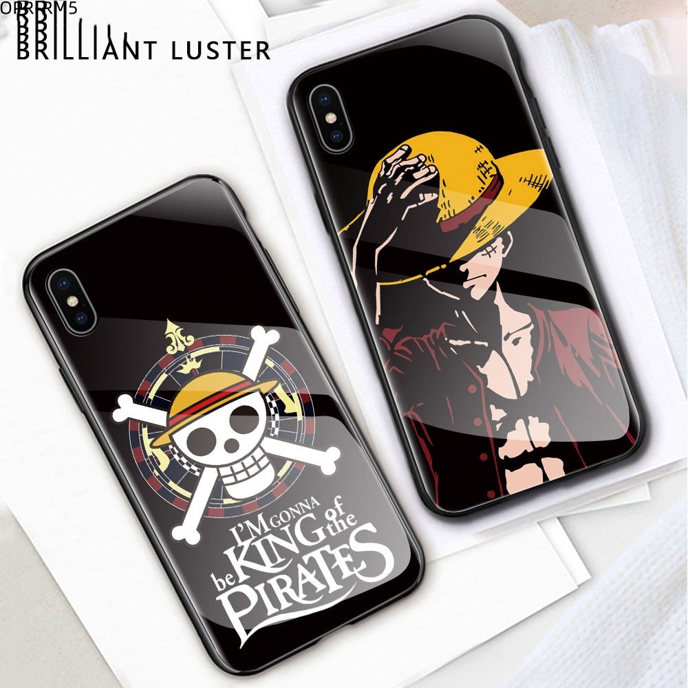 เคส For Realme 9 8 7 6 5 7i 6i 5i 5S Narzo 50 Pro Plus 4G 5G เคสโทรศัพท์ เคสมือถือ เคสเรียวมี Phone Glass Case BLK