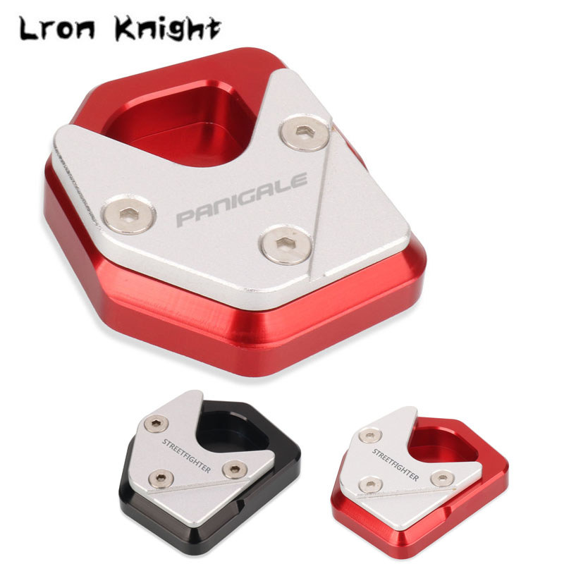 สําหรับDUCATI Panigale V4 V4S Streetfighter V4 V4S 2020 2021 2022 รถจักรยานยนต์CNC Kickstand Sidesta