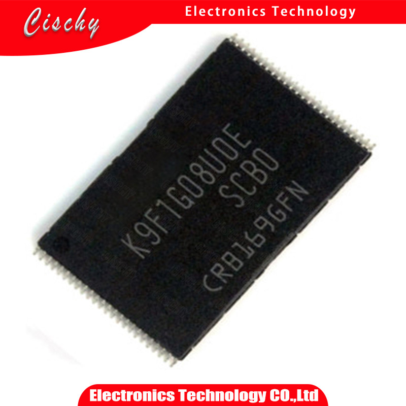 1 ชิ้น/ล็อต K9F1G08UOE SCBO K9F1G08UOE SCB0 K9F1G08U0E SCB0 K9F1G08U0E SCBO K9F1E SKU0E ในสต็อก48U0E