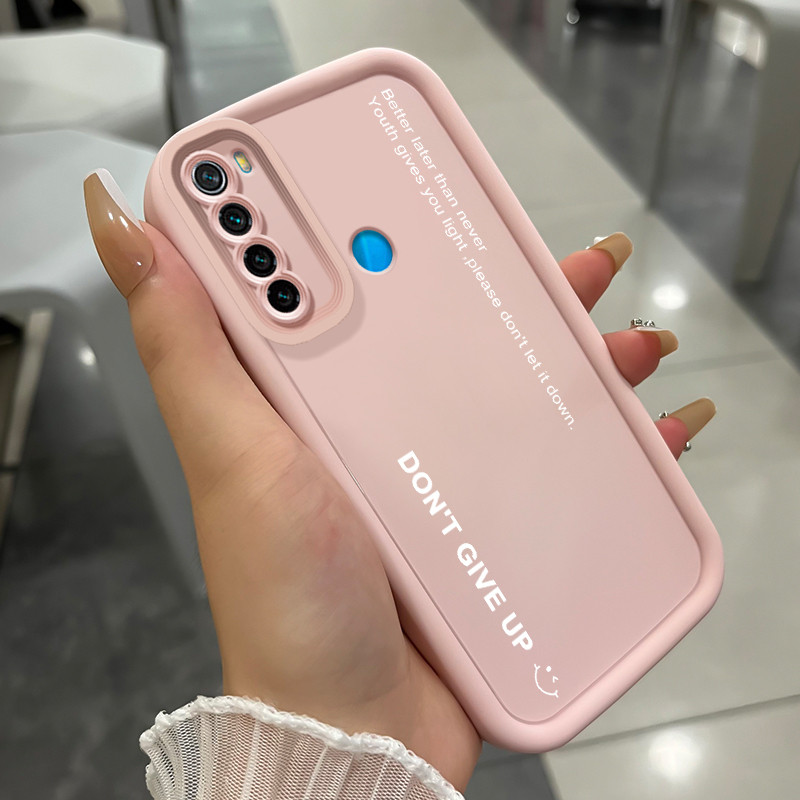 เคสสำหรับ Xiaomi Redmi Note 8 Note 8 Pro 8T เคสโทรศัพท์อย่ายอมแพ้สามสีซิลิโคนกันกระแทก – โปรปัง