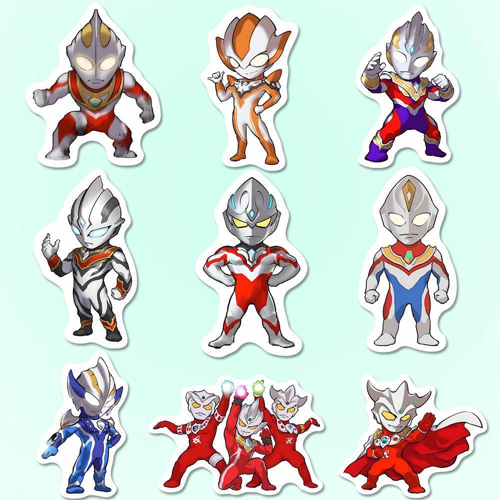 [พิเศษ เสนอ] 140แผ่นอุลตราแมนถามรุ่นสติกเกอร์กันน้ําอะนิเมะกระเป๋าเดินทางเครื่องเขียนถ้วยน้ําโน๊ตบุ๊คโทรศัพท์มือถือตกแต่งไม่มีกาวของขวัญปีใหม่อุปกรณ์ต่อพ่วงโรง