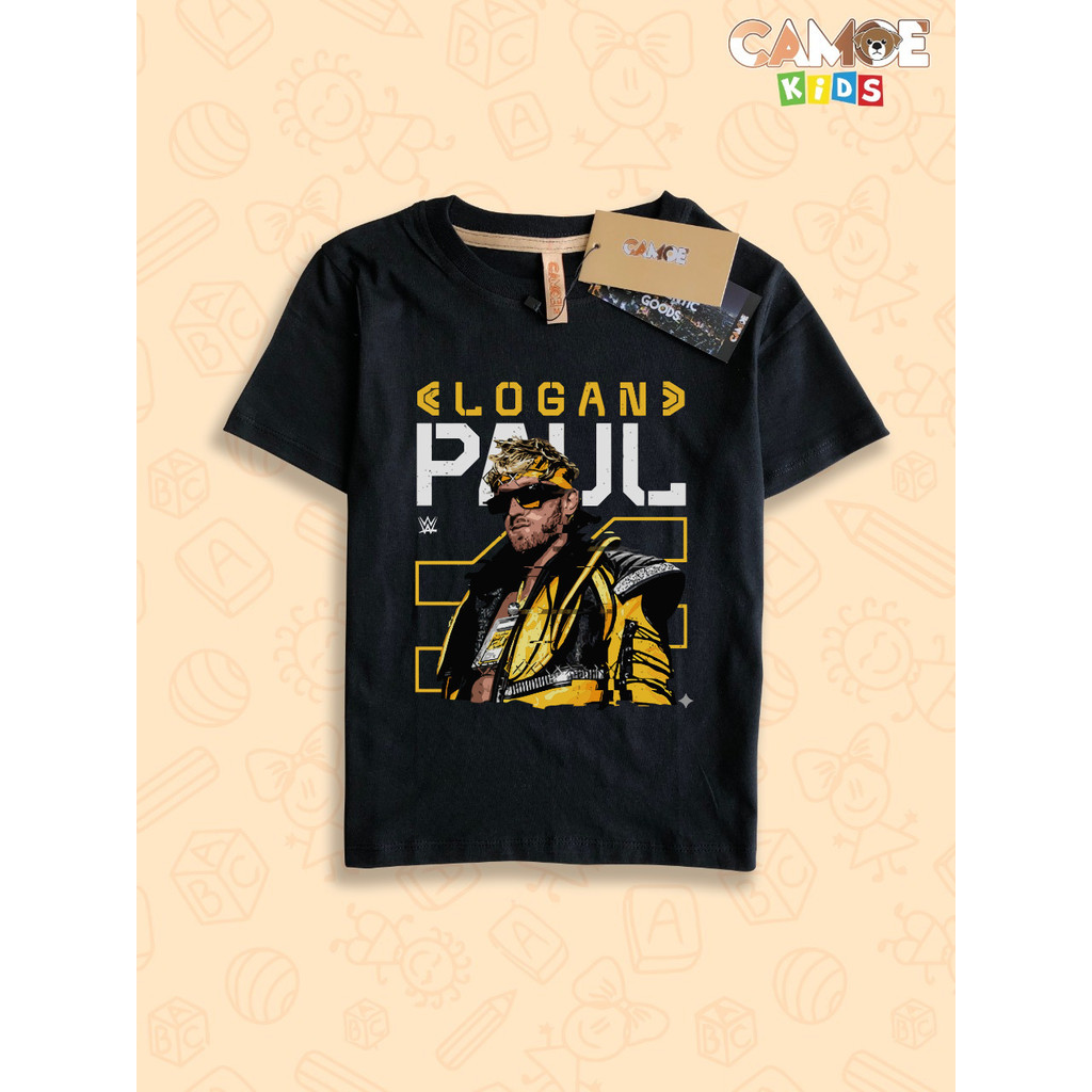 KIDS เสื้อยืด WWE Logan Paul The Mav KIDS