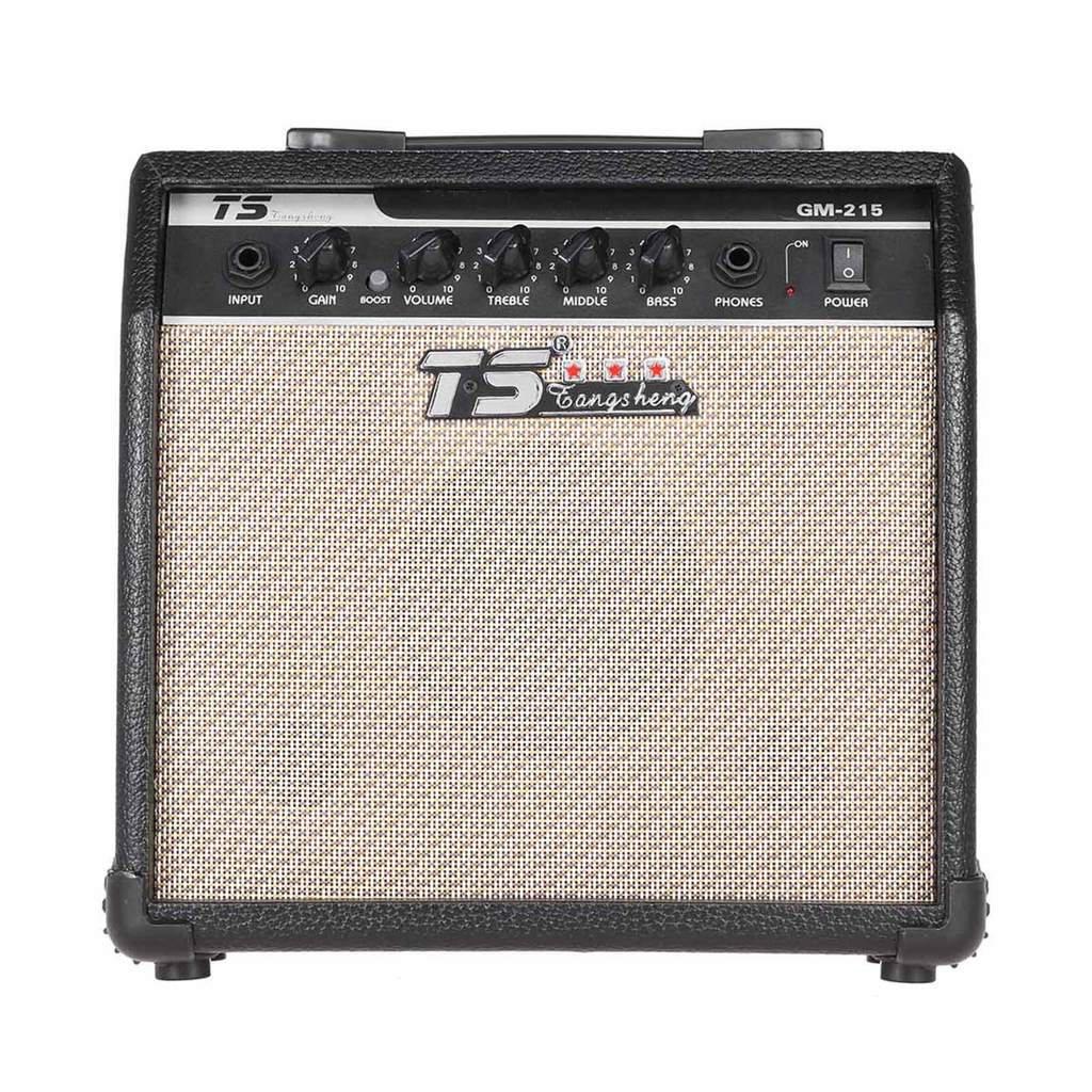 [YIB] GM-215 Professional 15W เครื่องขยายเสียงกีตาร์ไฟฟ้า Amp Distortion พร้อมลําโพง 3-Band EQ 5"