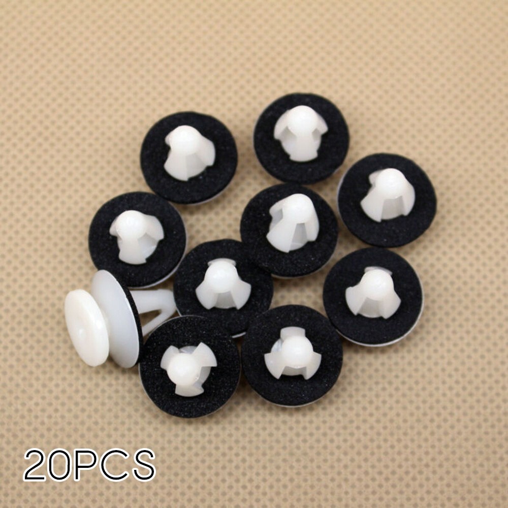 ⭐ บีเอ็นบี-413 ⭐ 20xSide Garnish Moulding Trim Retainer Clips MB696120 สําหรับ Eclipse สําหรับ GS Ha