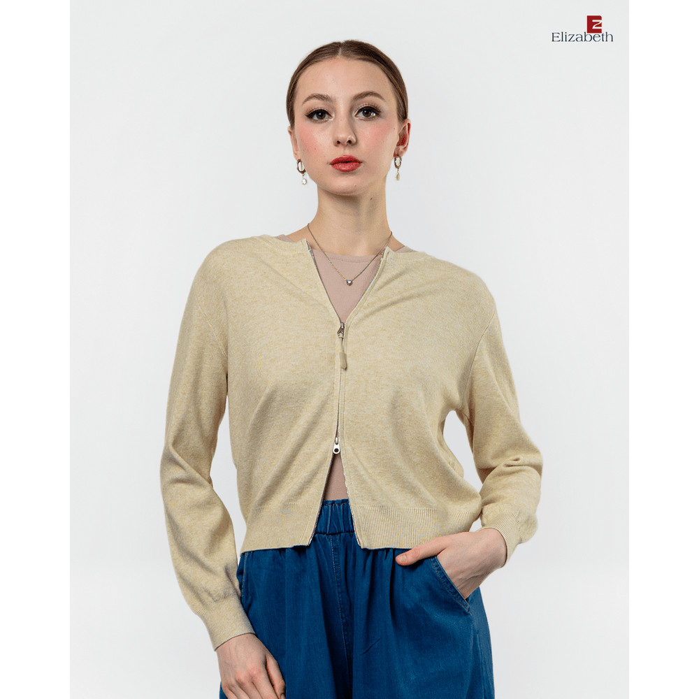 อลิซาเบธ - เสื้อแจ็คเก็ตถักผู้หญิง 059-3577