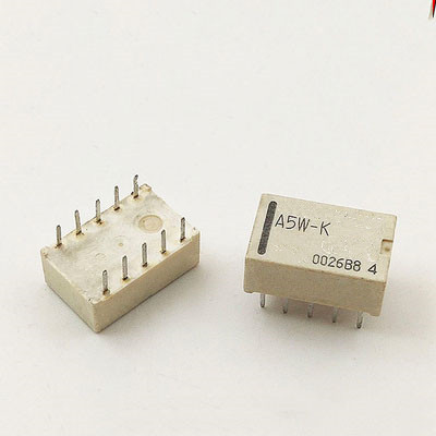 5 ชิ้น/ล็อตรีเลย์ใหม่ TAKAMISAWA A5W K A12W K A24W K 10PIN สัญญาณรีเลย์