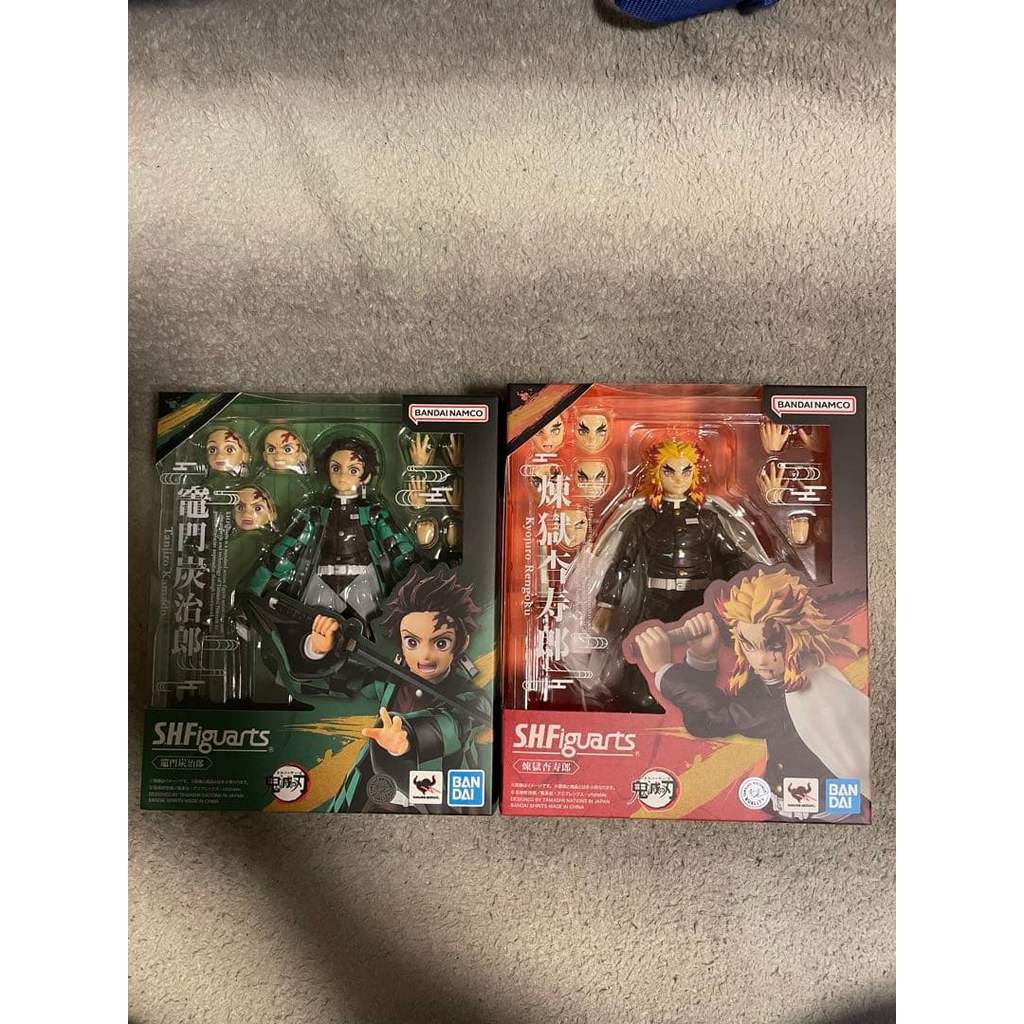 【Direct from Japan】S.H.Figuarts Demon Slayer: Tanjiro & Rengoku【Japan Exclusive】