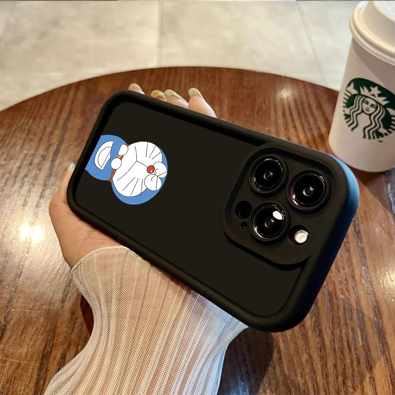 การ์ตูนโดราเอมอน OPPO Reno 5 5G เคสกันกระแทก Realme 5 Realme C11 Realme C15 Realme C21Y F19/A74 4G R