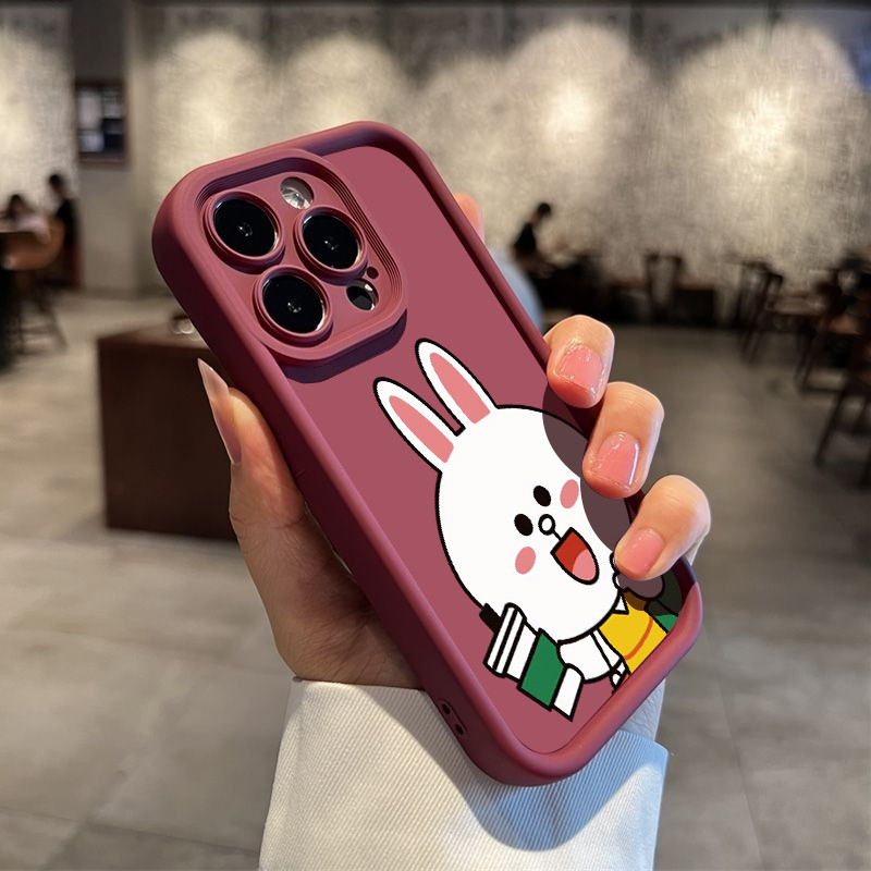 OPPO A17/A17K กันกระแทกการ์ตูนหน้ายิ้มกรณี A36 A38/A18 A3S/A12E A5 A3X/A3 A53/A32 A54 4G A57 A58 4G 