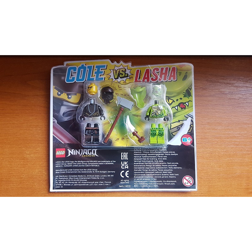 Brick2cube Set – Cole vs. Lasha blister pack – 112110-1
