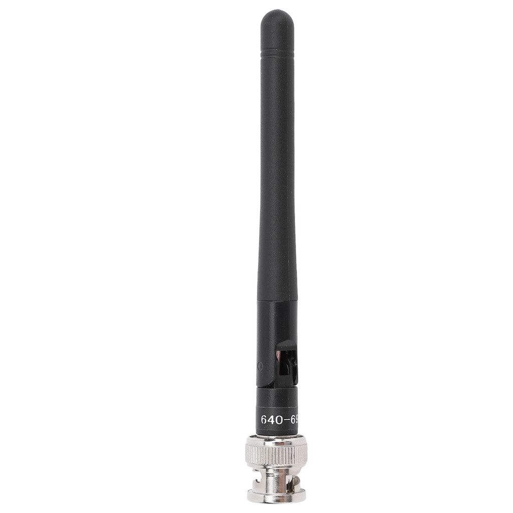 Loclth เสาอากาศไมโครโฟนไร้สายพร้อมขั้วต่อ BNC 640‐690MHZ ตัวรับสัญญาณไมโครโฟนสําหรับ EW100G2 300G3 E