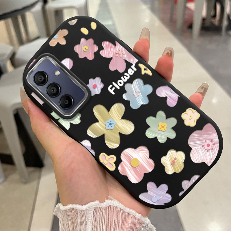 เคส ใช้ได้กับ Samsung A15 4G A15 5G A14 5G A14 4G เคสดอกไม้ขนาดเล็กน่ารัก