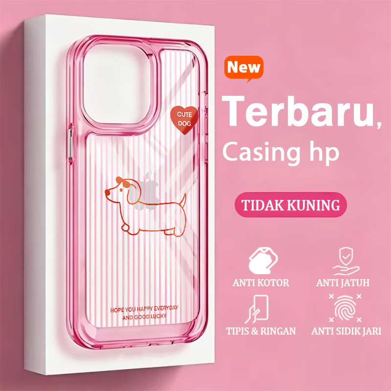 Premium Clear Puppy Line Case Tecno Pova 7 5G Spark Go3 20 Nfc Camon 40 Pro 20C 20 Pro Spark Go 2 Tk