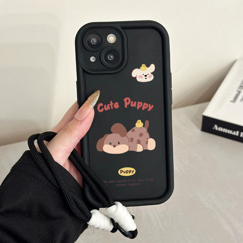 เคสสำหรับ OPPO A3 4G A3 Pro 5G A3X 4G A3X 5G A40 A60 5G เคสโทรศัพท์บุคลิกสุนัขกระต่ายซิลิโคนสายคล้องกันกระแทก ราคา ถูกที่สุด ดีลบีเคเค แกลเลอรีภาพที่ 7