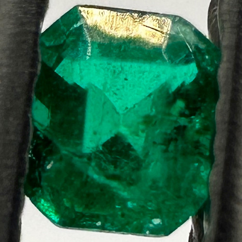 a1687 Natural Emerald Under 0.2ct Gem Jewelry Pre-owned Kyoto Japan K4U
