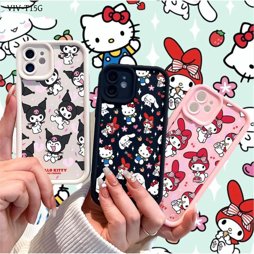 เคส For VIVO X200 T1 T1X Pro 5G เคสโทรศัพท์ เคสวีโว่ เคสนิ่ม Silicone Phone Case JGS