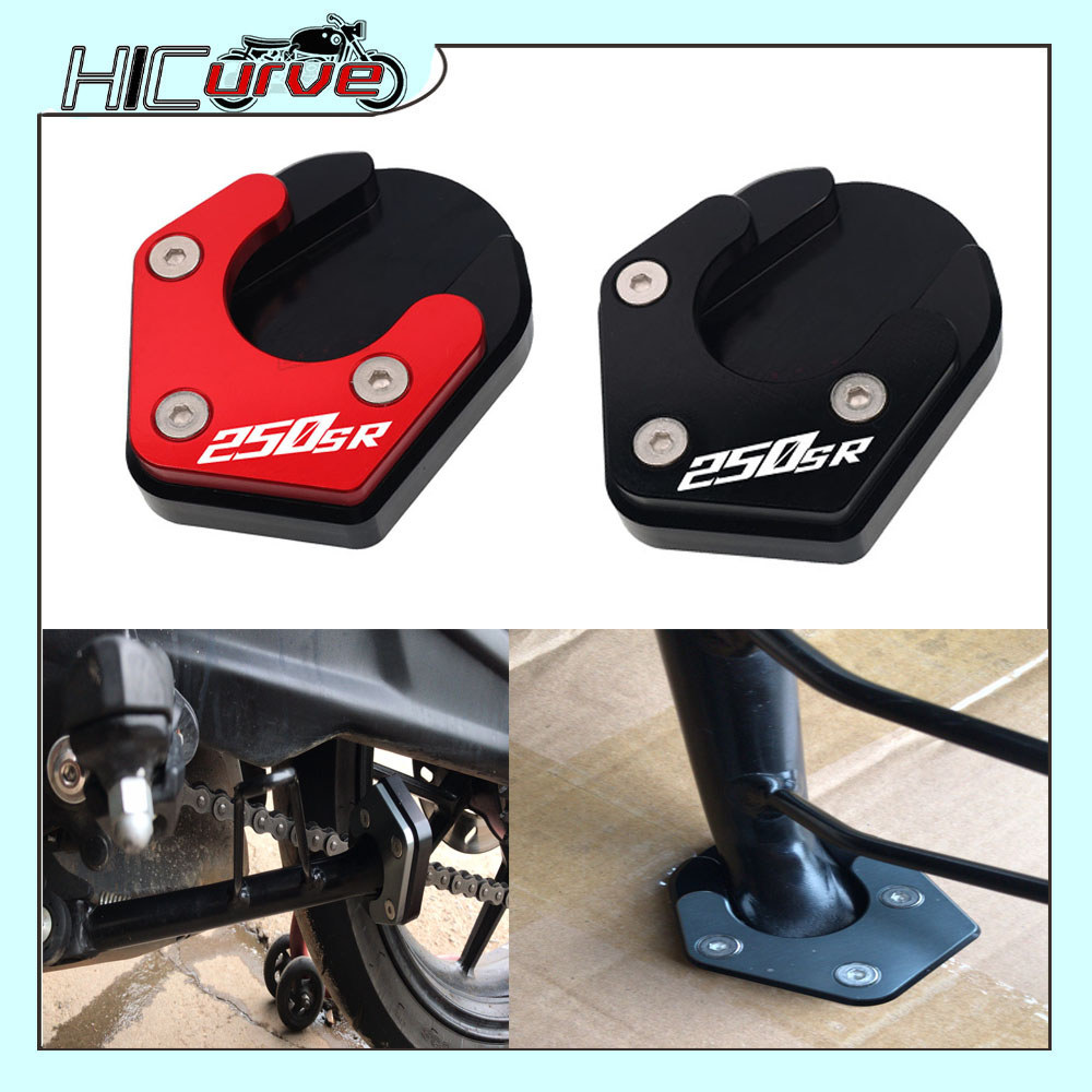 สําหรับ CFMOTO 250SR 250 SR 300SR 250 SR 300 SR รถจักรยานยนต์ Kickstand ขาตั้ง Extension Pad แผ่นขยา