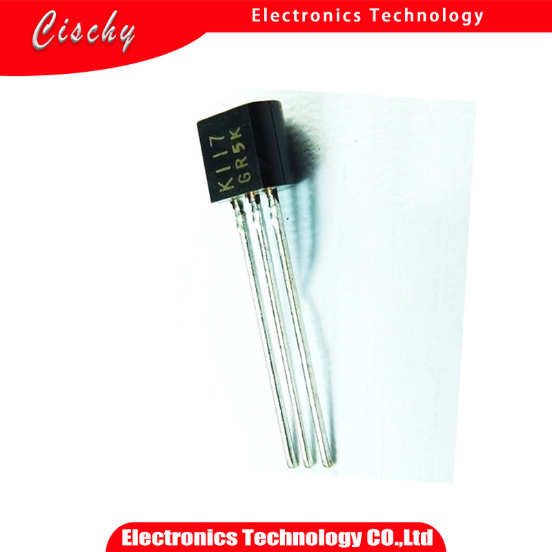 10PCS 2SK117 ถึง 92 K117 JFET เสียงเสียงรบกวนต่ํา Amp 1.0dB 30V VGS จัดส่งที่รวดเร็ว