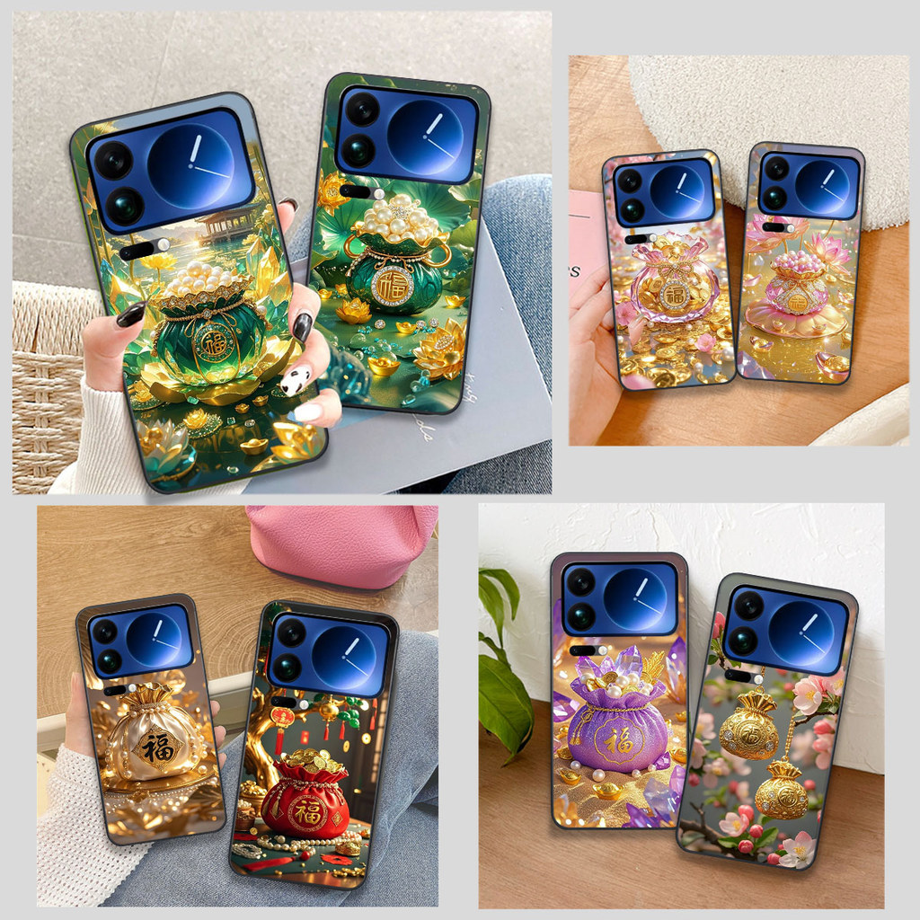 Xiaomi 17 / 17 PRO / 17 PRO MAX CASE พิมพ์ลายกระเป๋านําโชค V CASE