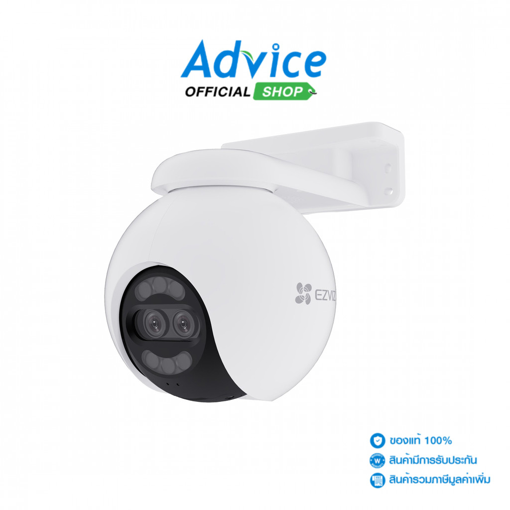 EZVIZ กล้องไร้สาย Smart Camera (4.0+4.0+4.0MP) H80F - A0180830
