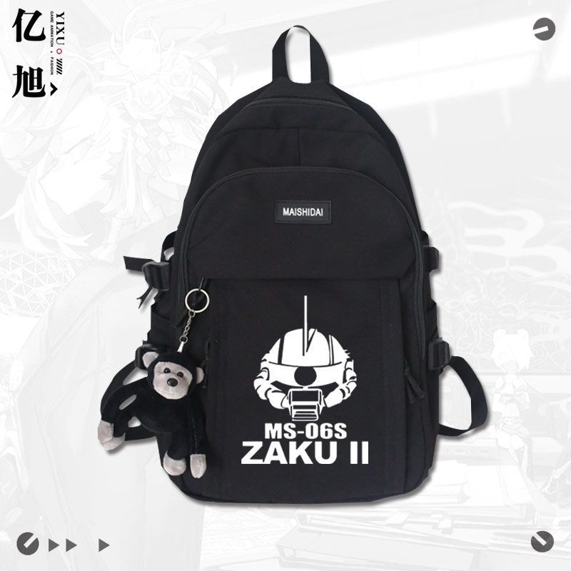 Mobile Suit Gundam UC UNICORN God Dare Student Backpack Male Female Campus Schoolbag tt Outdoor Moun